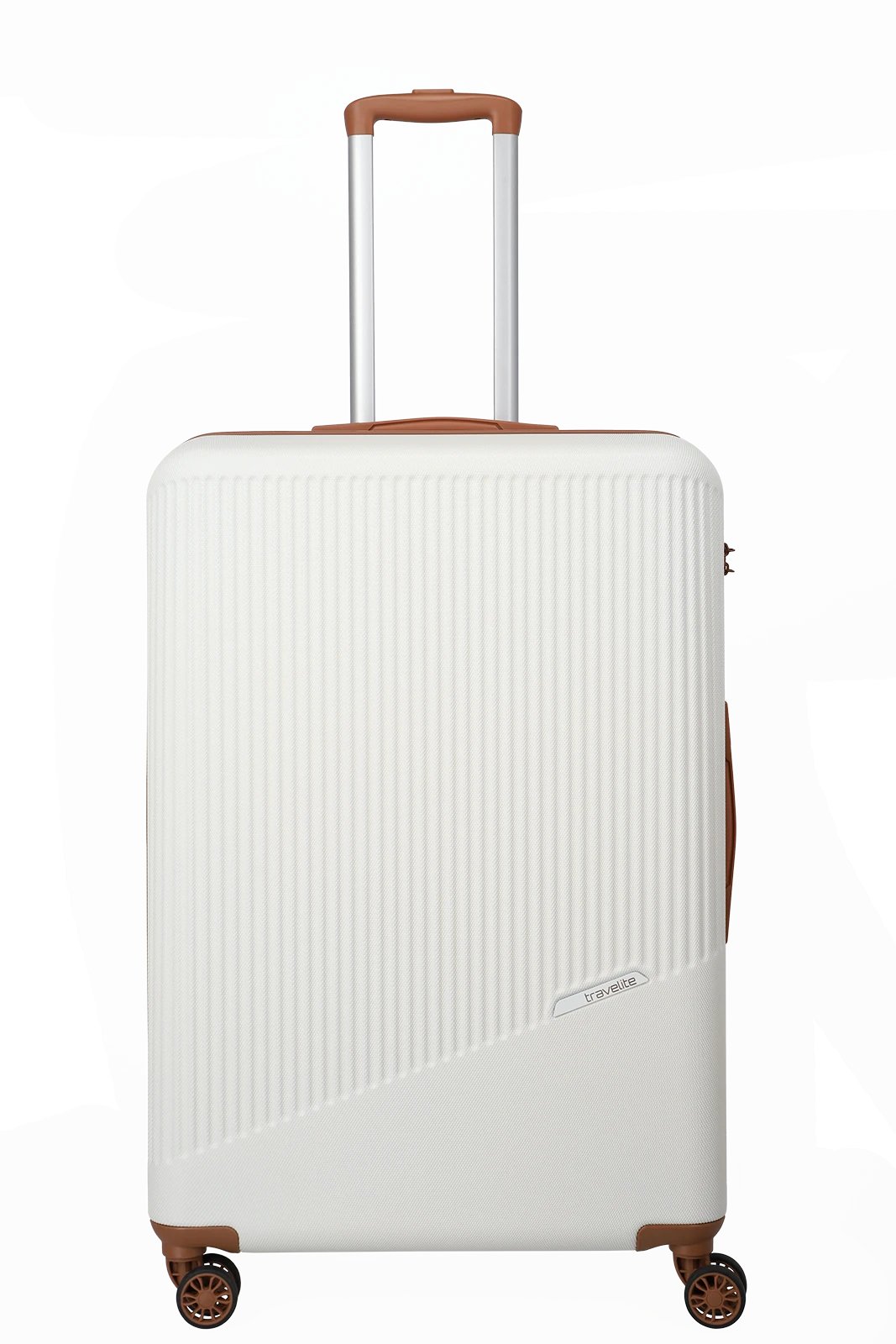 Travelite BALI 4w Trolley L, Weiss/cognac