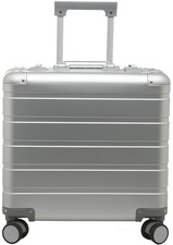 ALUMAXX Business Overnighttrolley, mit Vollalukoffer, silber