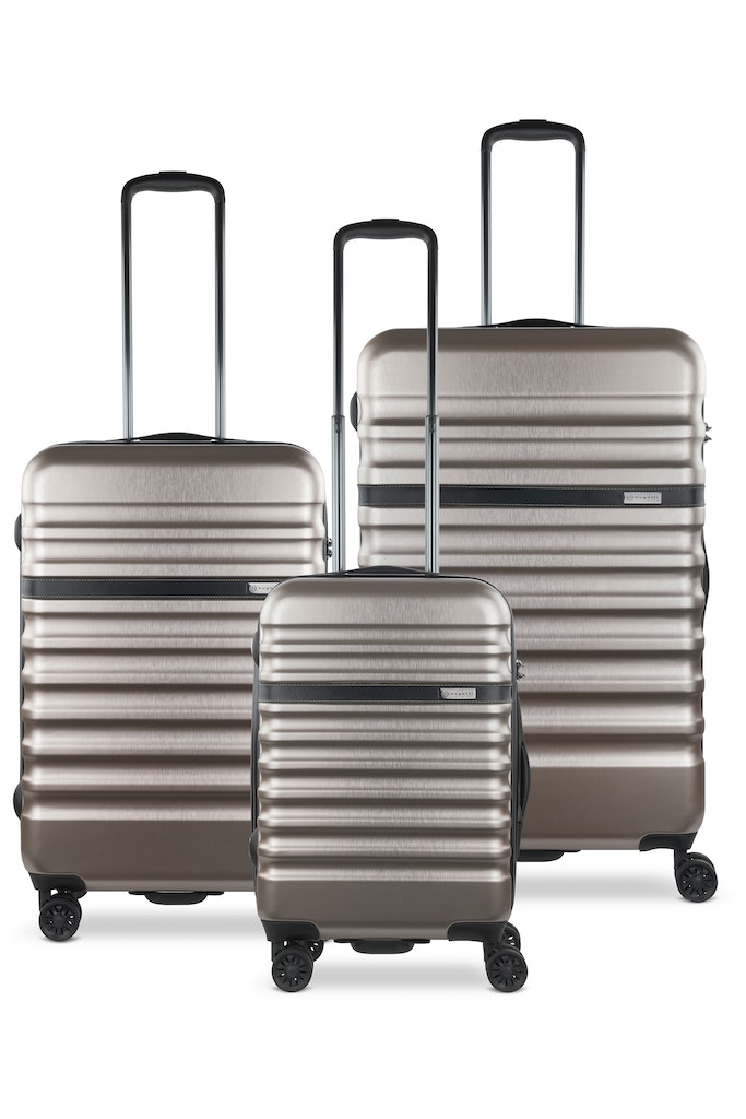 BUGATTI Corium Hartschalenkoffer /  Hard-Top Case 3er SET, rosa BUGATTI Corium Hartschalenkoffer /  Hard-Top Case 3er SET, rosa