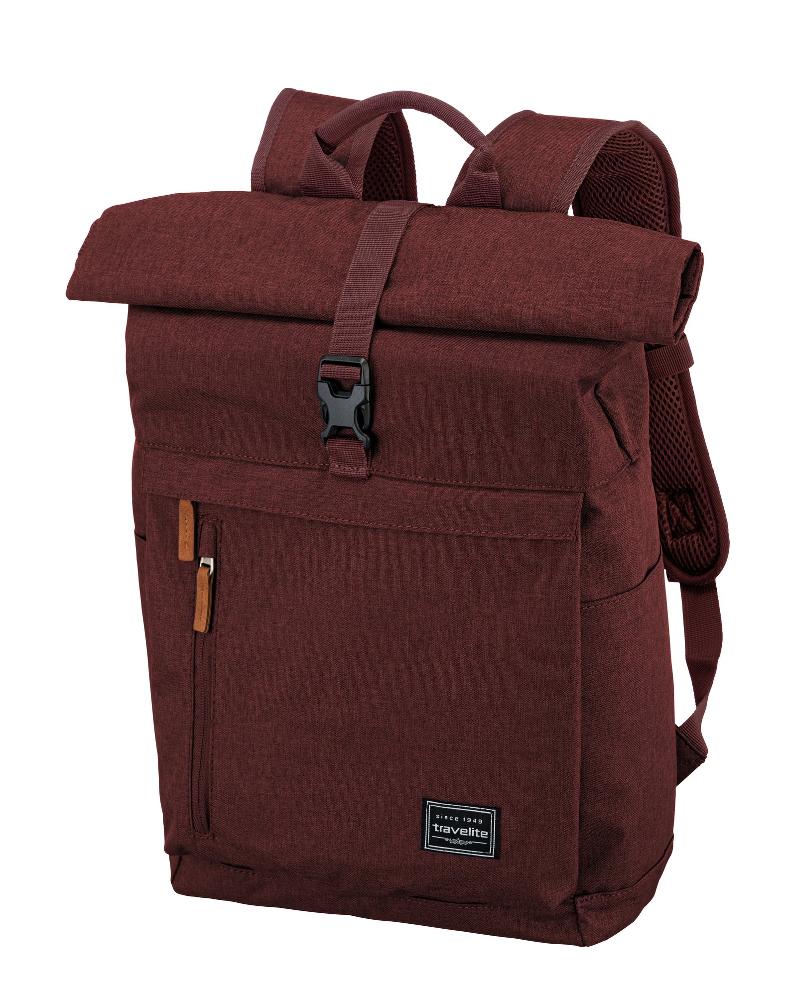 Travelite BASICS Rollup Rucksack, Bordeaux Travelite BASICS Rollup Rucksack, Bordeaux