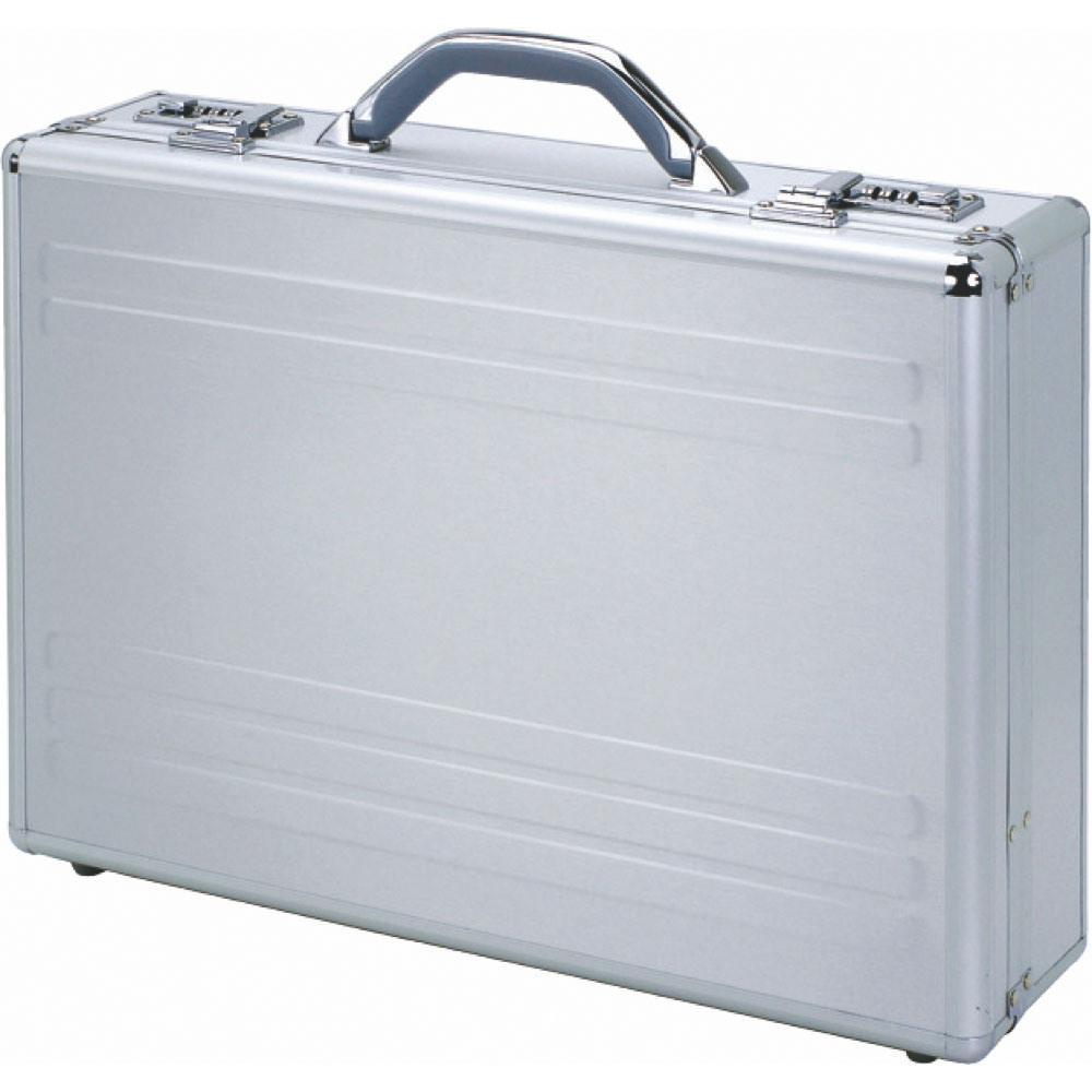 Laptop-Attachékoffer KRONOS Aluminium silber ALUMAXX 45131