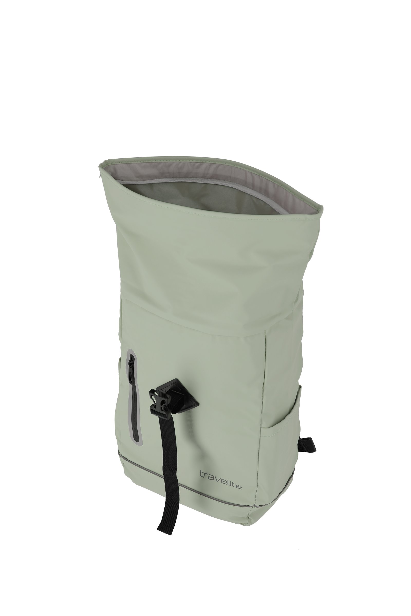 Travelite BASICS Roll-Up Rucksack Plane, Hellgrün